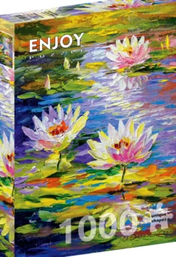 Water Lilies in the Pond Puzzel (1000 stukjes)
