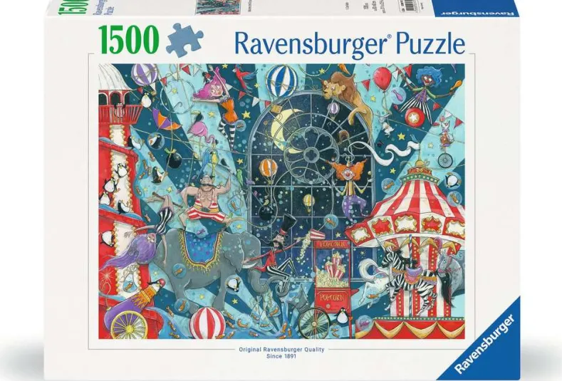 Welkom bij het circus Puzzel (1500 stukjes)