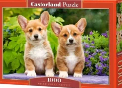 Welsh Corgi Puppies Puzzel (1000 stukjes)