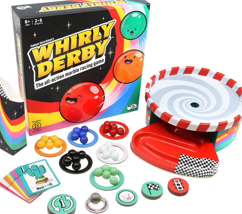 Whirly Derby - Knikker Racespel (NL)
