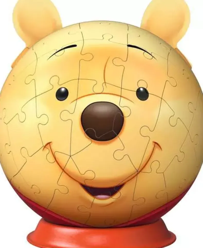Winnie Pooh With Ears - 3D Puzzel (77 stukjes)
