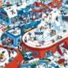 Winter Sport Stadium Puzzel (200 XXL stukjes)
