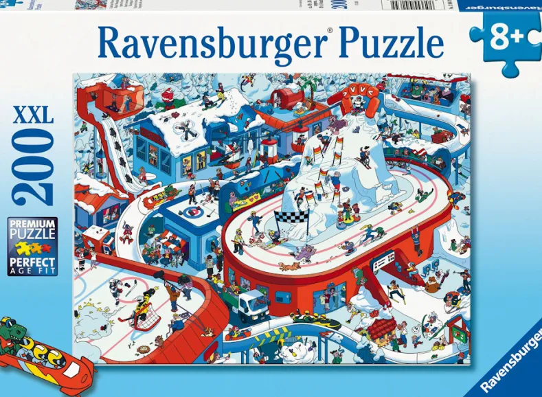 Winter Sport Stadium Puzzel (200 XXL stukjes)
