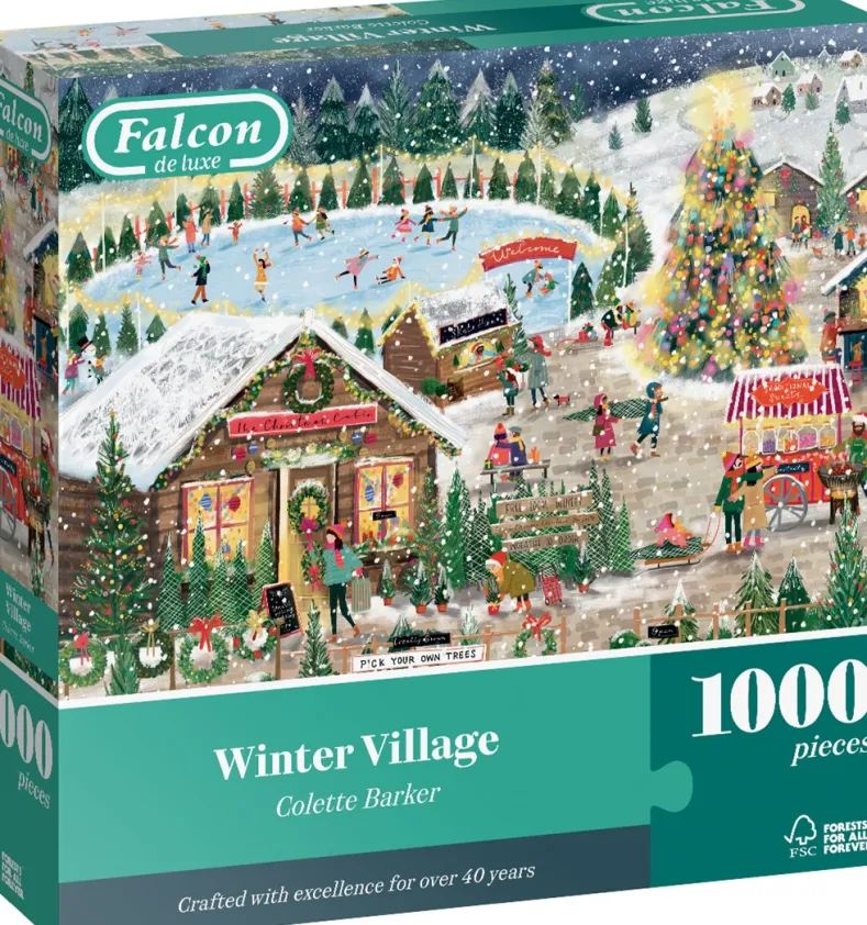 Winter Village Puzzel (1000 stukjes)