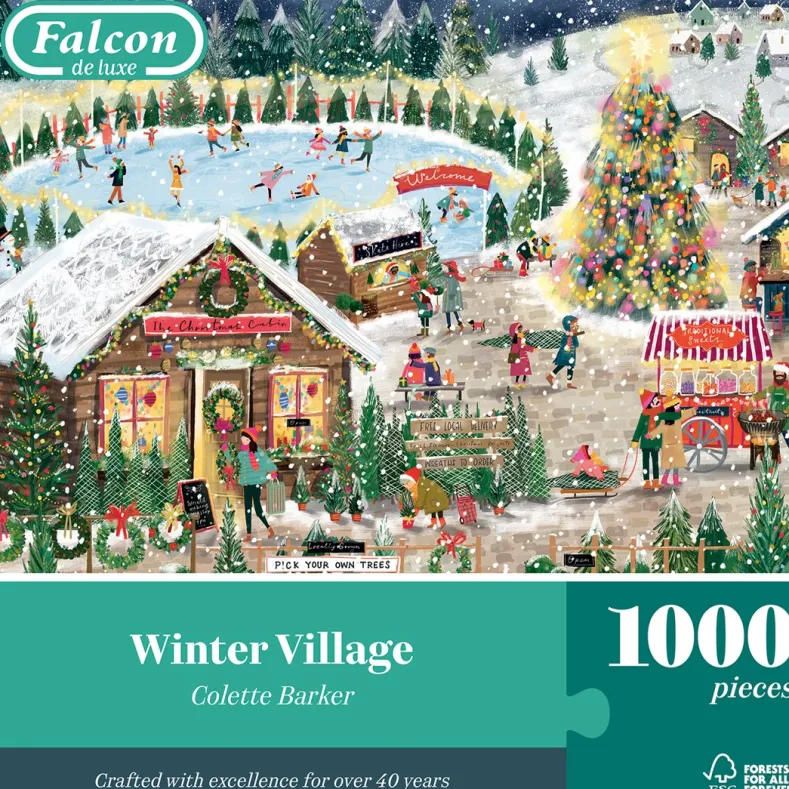 Winter Village Puzzel (1000 stukjes)