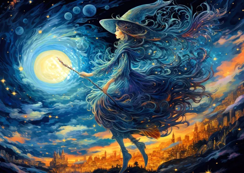 Witch's Night Out Puzzel (1000 stukjes)