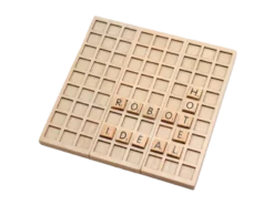 Wooden Words Game Travel Tin