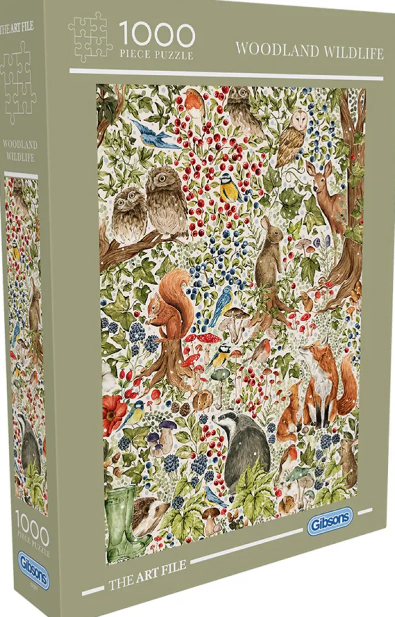 Woodland Wildlife Puzzel (1000 stukjes)