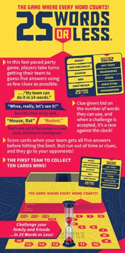 25 Words or Less - Card Game