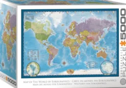 World Map Puzzel (5000 stukjes)