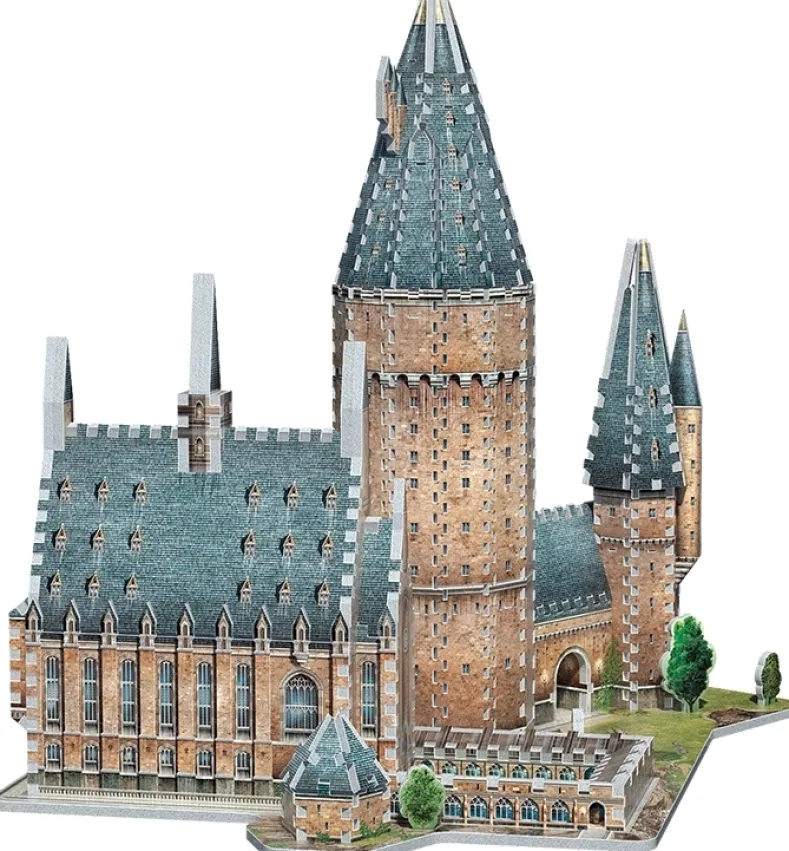 Wrebbit 3D Puzzel - Harry Potter Hogwarts Great Hall (850 stukjes)