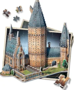 Wrebbit 3D Puzzel - Harry Potter Hogwarts Great Hall (850 stukjes)