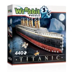 Wrebbit 3D Puzzel - Titanic (440 stukjes)