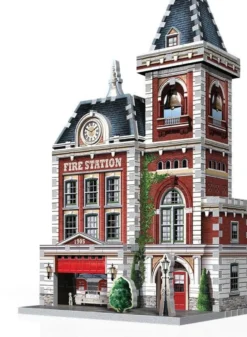 Wrebbit 3D Puzzel - Urbania Fire Station (285 stukjes)
