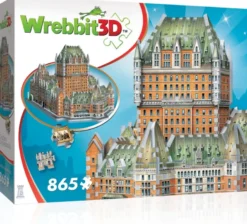 Wrebbit 3D Puzzle - Chateau Frontenac (865 stukjes)