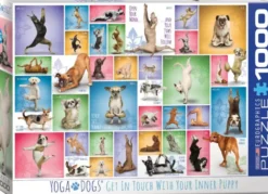 Yoga Dogs Puzzel (1000 stuks)