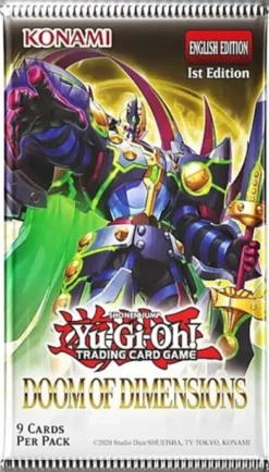 Yu-Gi-Oh! - Doom of Dimensions Boosterpack