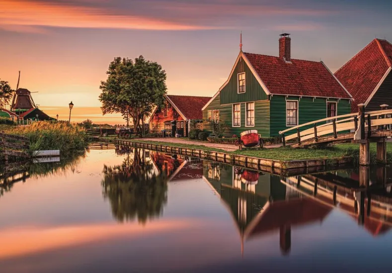 Zaanse Schans Puzzel (1500 stukjes)