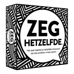 Zeg Hetzelfde