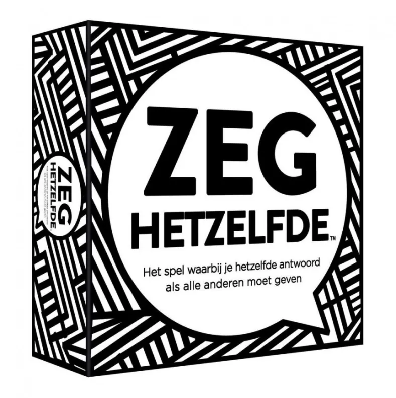 Zeg Hetzelfde