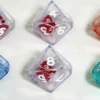 10-zijdige Dubbele Dobbelsteen (6 stuks)