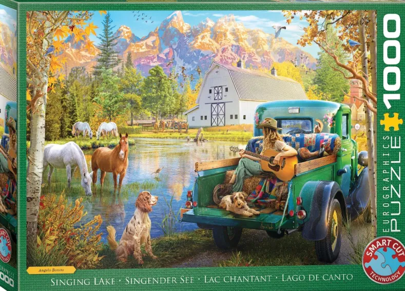 Zingend bij een Meertje Puzzel (1000 stukjes)