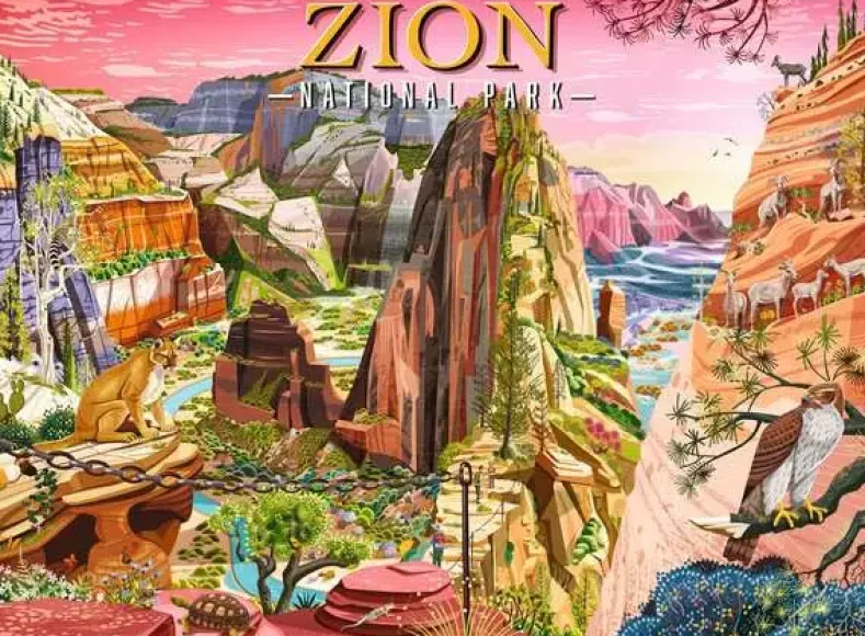Zion National Park Puzzel (500 stukjes)