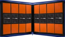 Zippered 12-Pocket Pro-Binder - Blauw