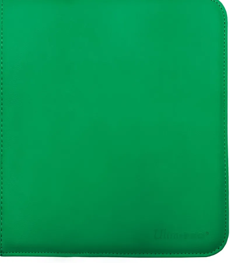 Zippered 12-Pocket Pro-Binder - Groen