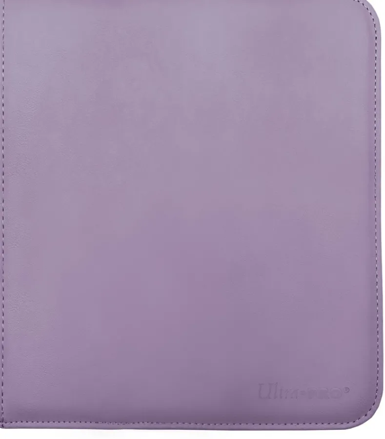 Zippered 12-Pocket Pro-Binder - Paars