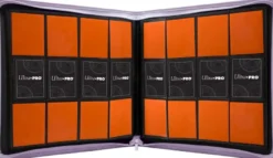 Zippered 12-Pocket Pro-Binder - Paars