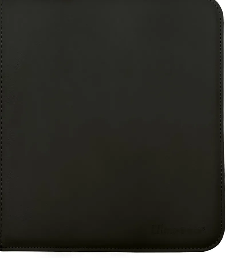 Zippered 12-Pocket Pro-Binder - Zwart