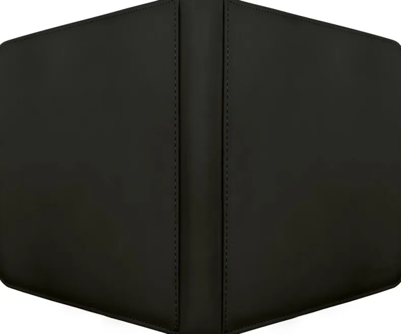 Zippered 12-Pocket Pro-Binder - Zwart