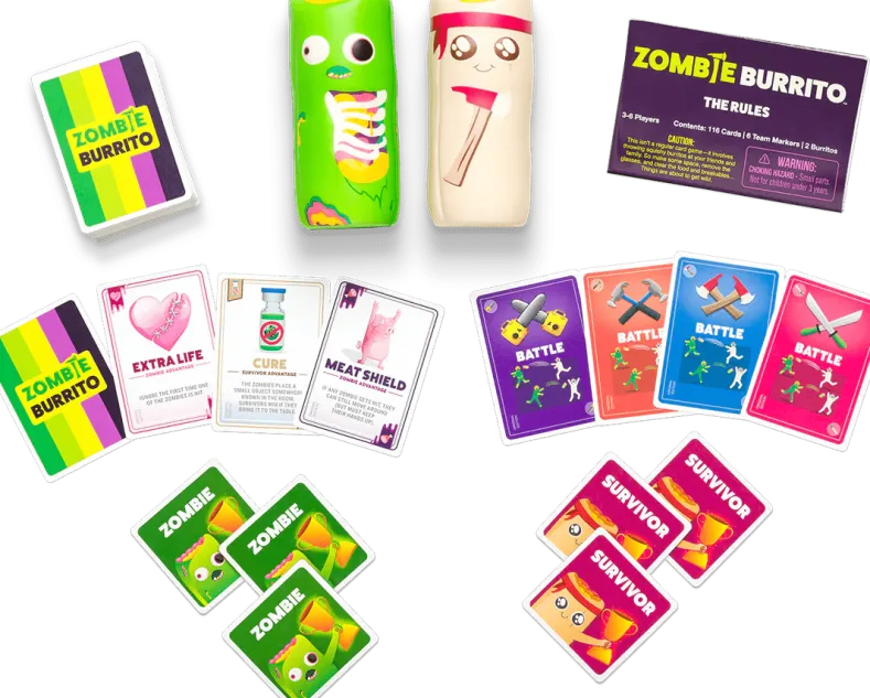 Zombie Burrito - Party game