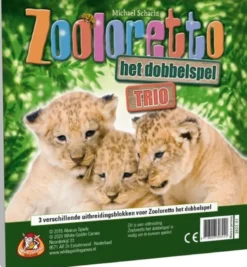 Zooloretto - Het Dobbelspel Trio (Variatiebloks)
