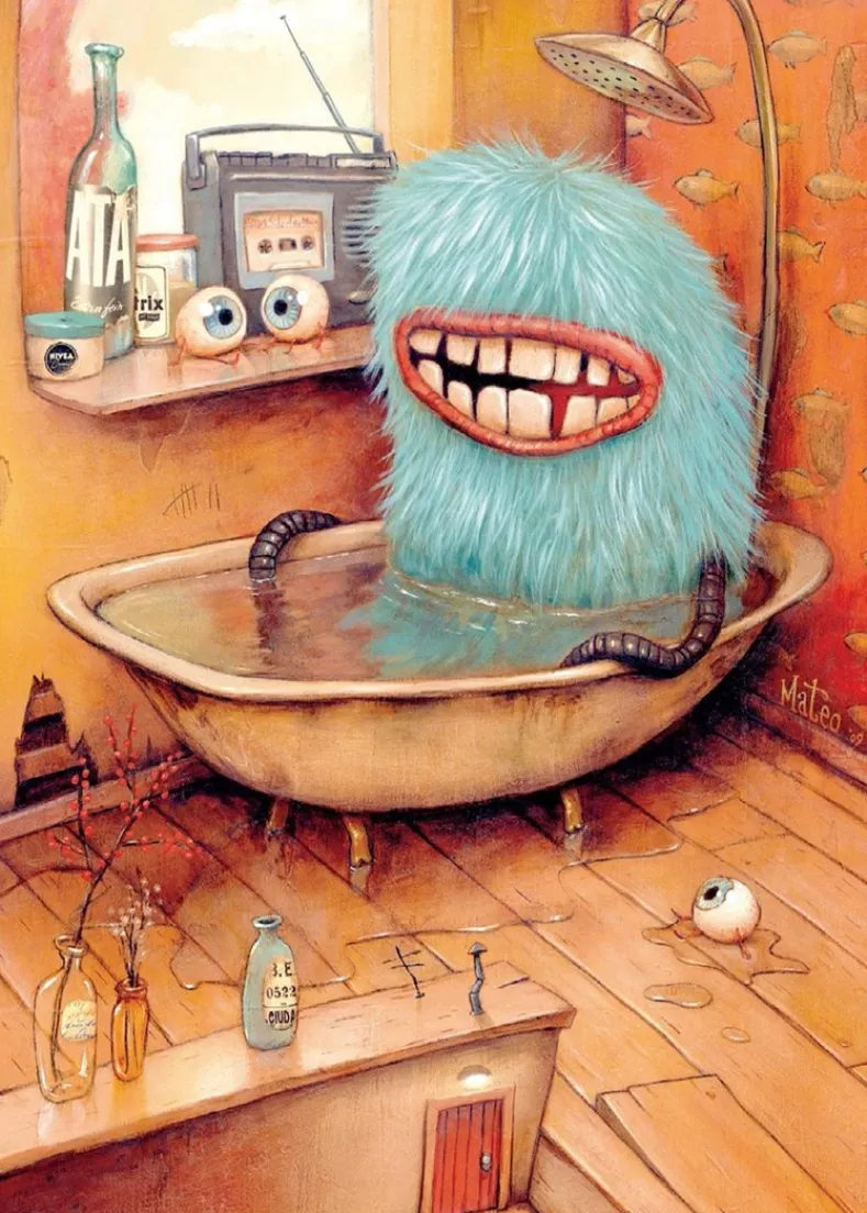 Zozoville - Bathtub Puzzel (1000 stukjes)