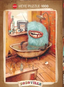 Zozoville - Bathtub Puzzel (1000 stukjes)