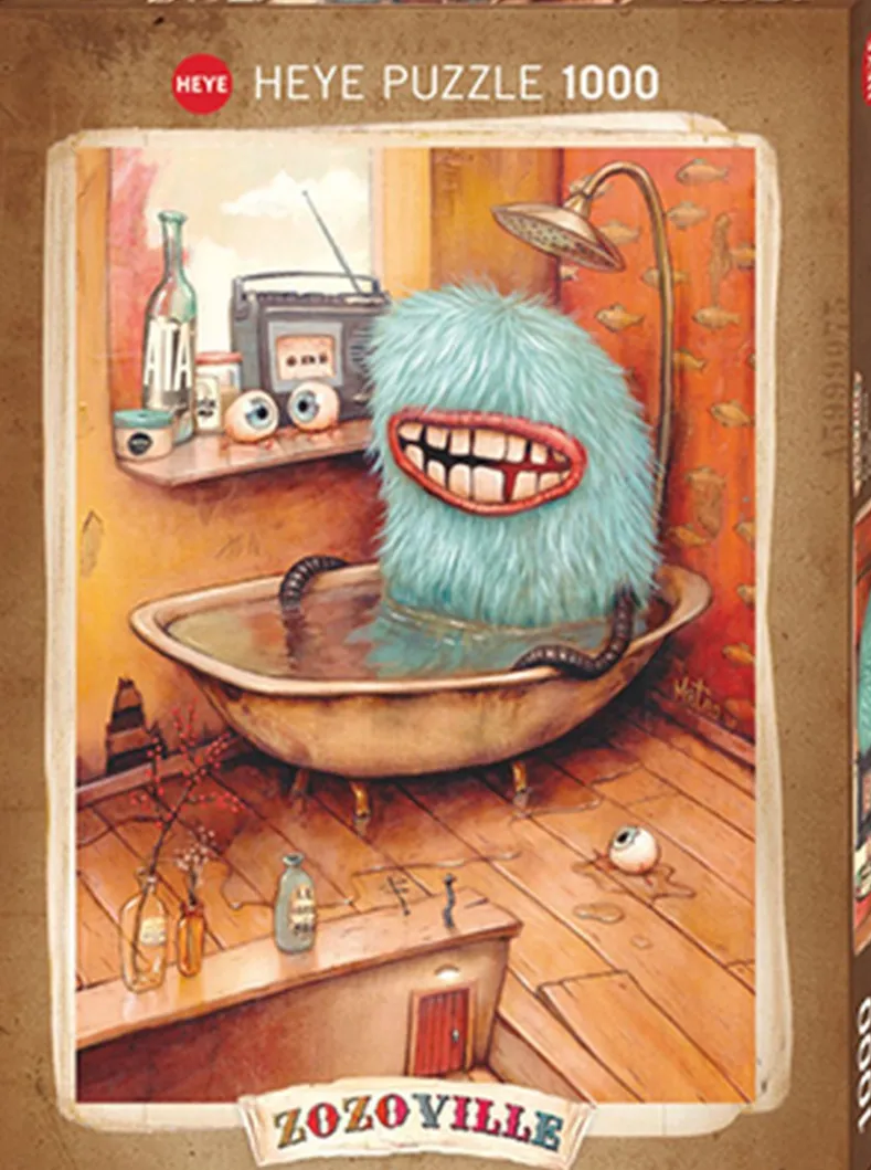 Zozoville - Bathtub Puzzel (1000 stukjes)